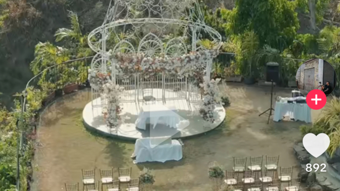 Which is more beautiful wedding here?