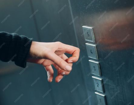 Do you use your KNUCKLE to push BUTTONS?