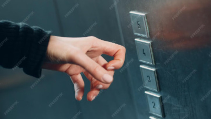 Do you use your KNUCKLE to push BUTTONS?