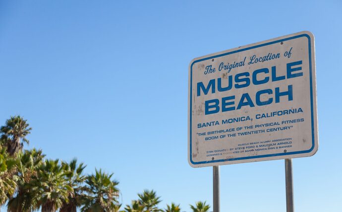 Have you ever heard of Muscle Beach in Santa Monica, Ca?