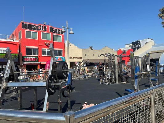 Have you ever heard of Muscle Beach in Santa Monica, Ca?