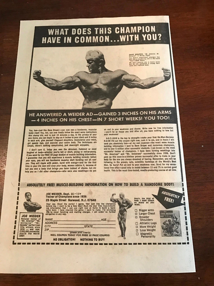 Have you ever heard of "Muscle Beach" in Santa Monica, Ca?