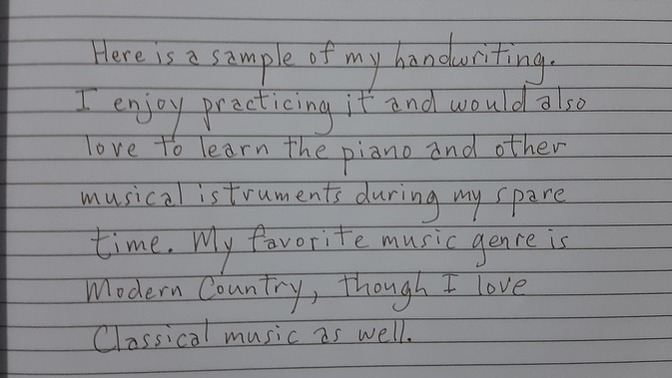 What 3 occupations fit me based on how my handwriting looks?