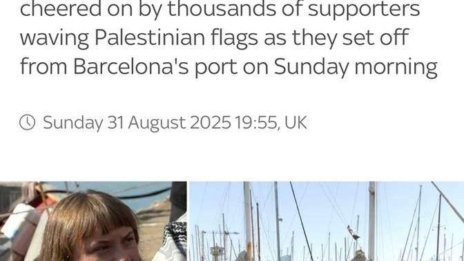 Greta is heading to Gaza, again. What do you think?