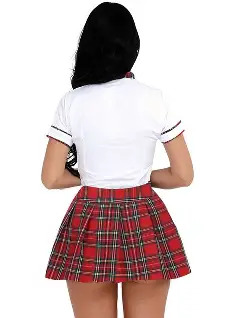 The skirt I was wearing was about 3 inches longer but it was the same style