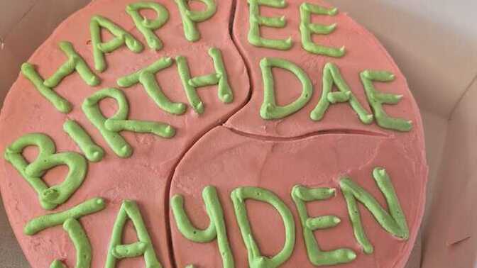 What do you think of this cake I made from the first harry potter movie do you recognise it?