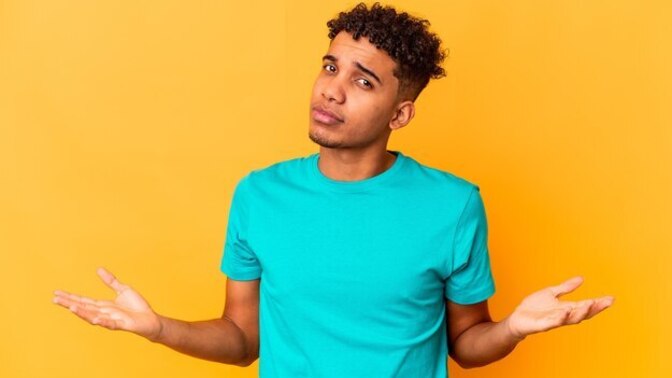 Why would a guy act nonchalant after getting rejected?