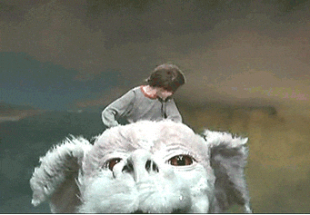 If the flying dragon from the NeverEnding story offered to let you ride him would you do it?