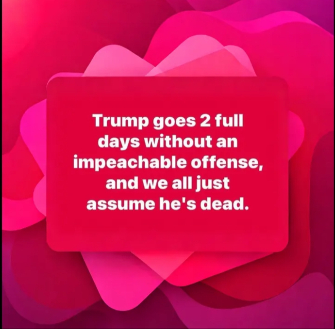 Donald Trump has been in hiding for six days. Rumors are swirling that he is ill. What do you think he has?