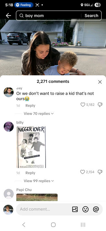 Do you think a big reason a lot of girls are hesitant to date black men is due to harassment they have to face online by racist?