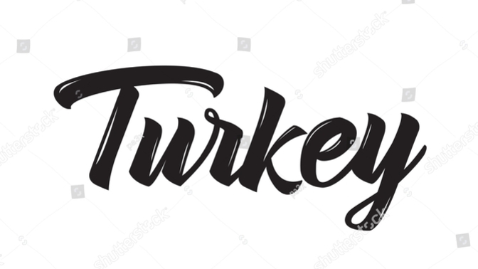 When you see the word TURKEY, what is the FIRST THING you think of?