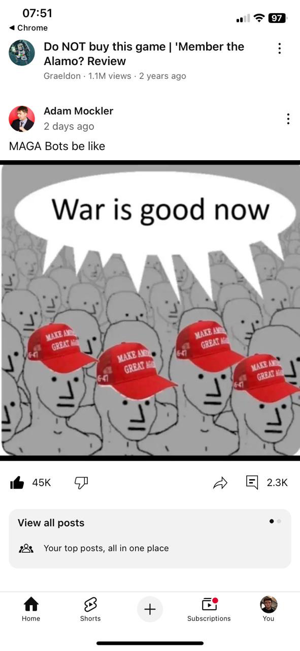 When you hear the phrase MAGA what is the first thing that comes to your mind?
