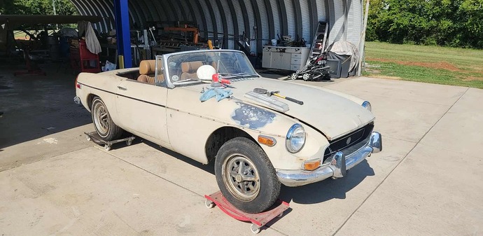 My project 1971 mgb