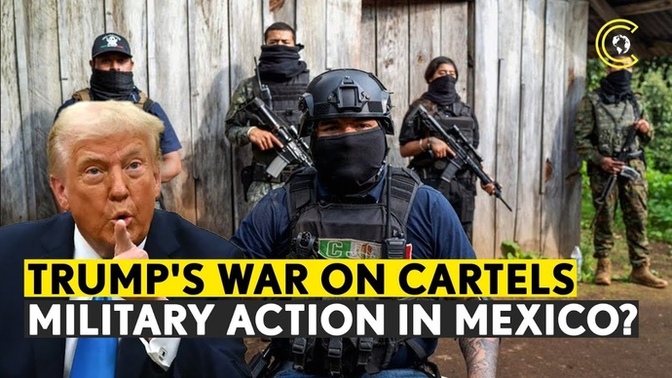 How do you feel about a US military response to criminal cartels?