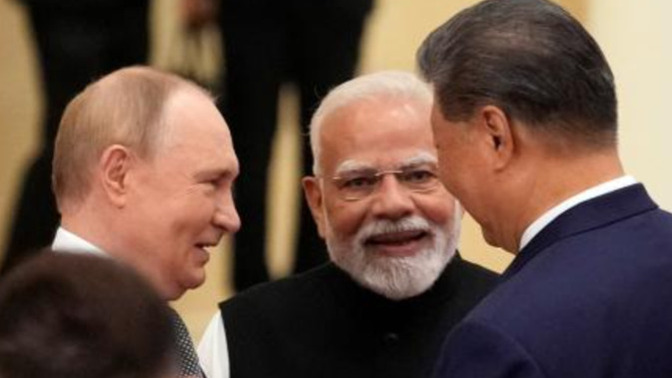 After decades of US policy to get closer to India, why would Trump push them towards an alliance with China and Russia?