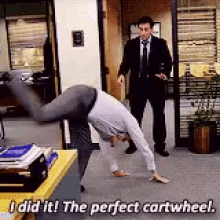 Can you do a cartwheel?