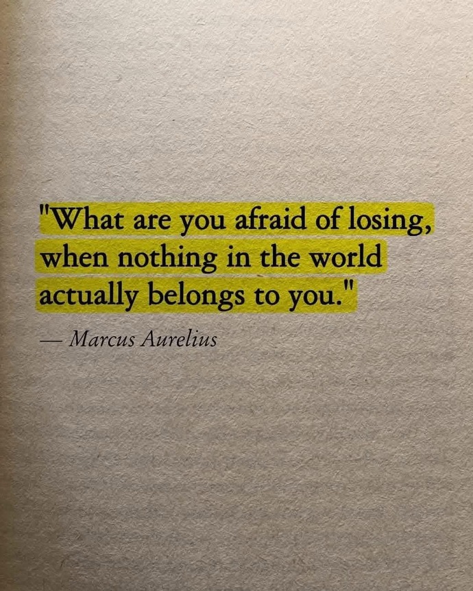 Anyone else think "The world owes you nothing." sounds abusive?