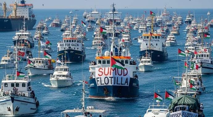 What do you think about Sumud flotilla? Will they succeed?