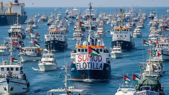 What do you think about Sumud flotilla? Will they succeed?