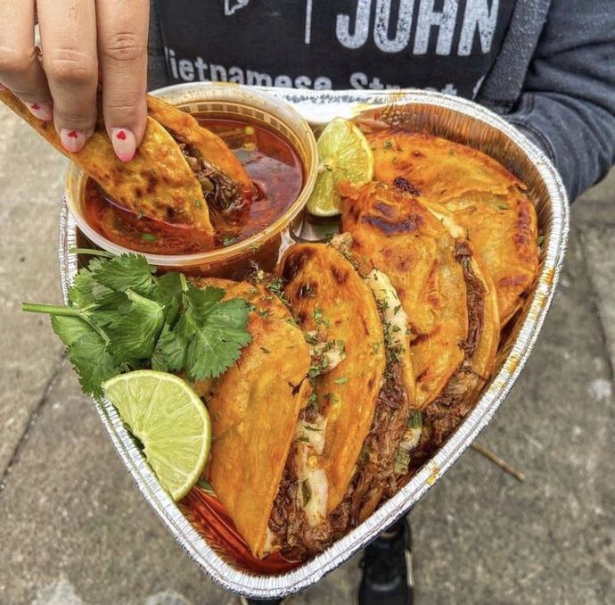 Tacos dorados de birra pic from Pinterest