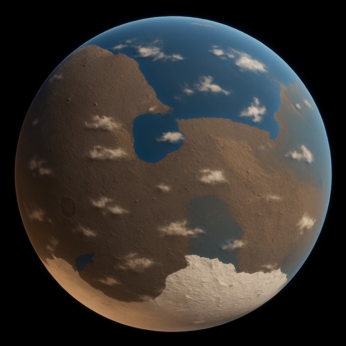 What do you think Mars looked like in the ancient past?