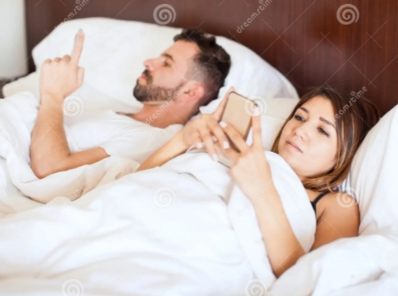 How often are you on GaG while in bed?