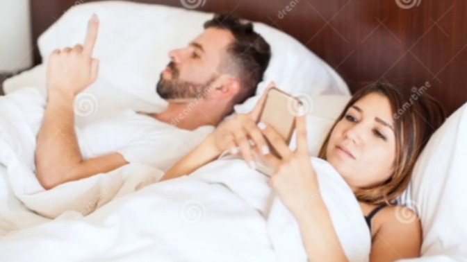 How often are you on GaG while in bed?