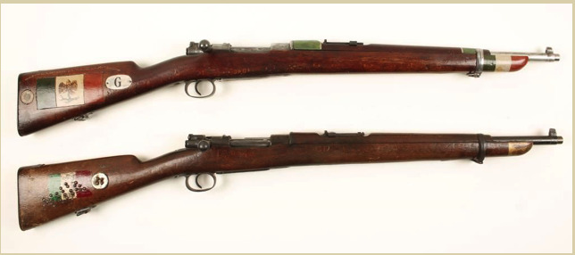 which of these firearms do you think has the most interesting design and appearance?