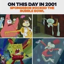 Did you know: The spongebob episode Band Geeks was the last pre 9/1 episode?