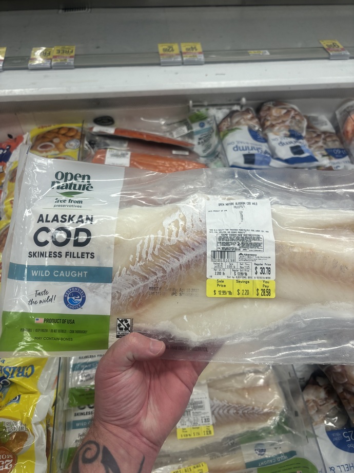 Cod or Salmon. Which do you like better ?