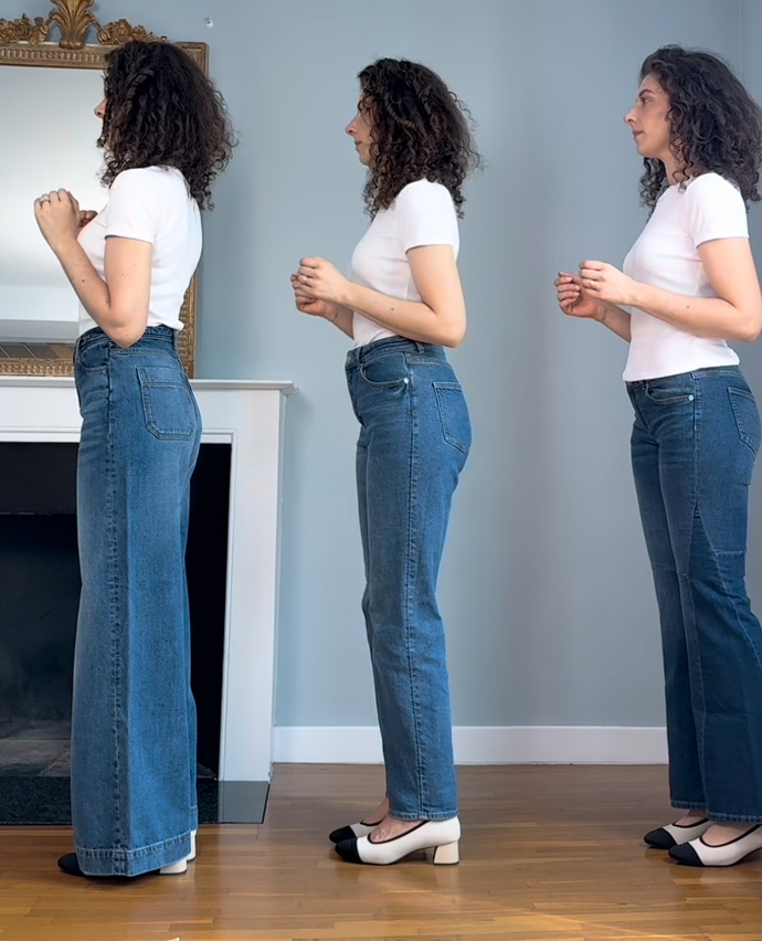 Which pants look more flattering?