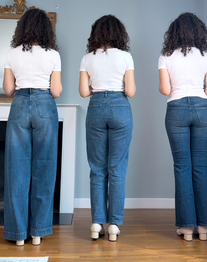 Which pants look more flattering?