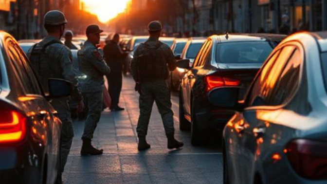 When US reaches dictator point of military checkpoints... to get milk, are people going to have their voting reg listed on their drivers license?