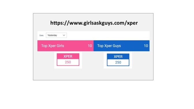 What's up with the Xper Rankings Page for Yesterday?