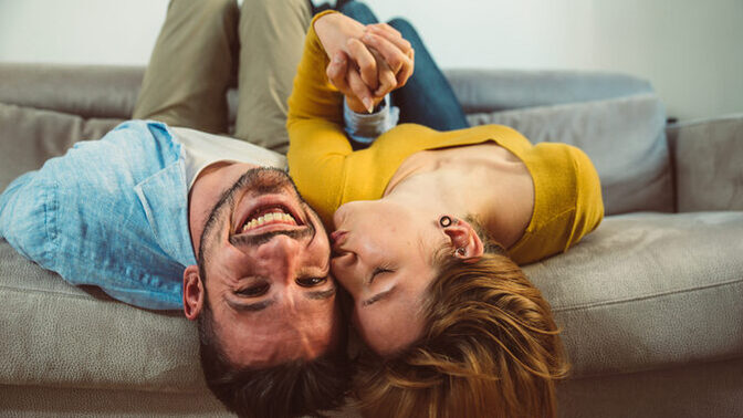 What makes you feel lucky in your relationship?
