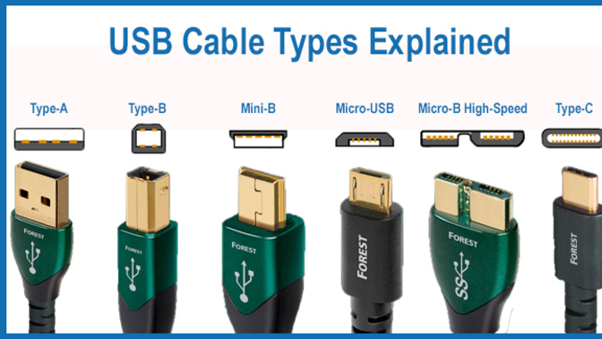 What type USB cable type do you use most often?