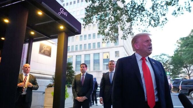 President Trump went to have dinner at restaurant in Washington DC. He was not the only one either. Were his actions a big success?