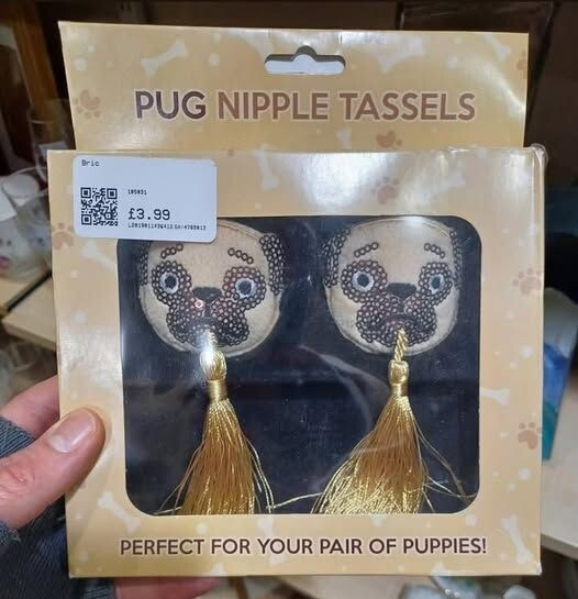 Pug or pudding tassels?