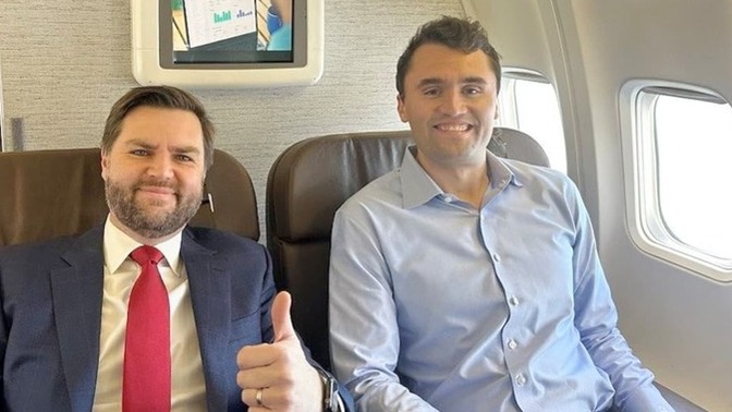 How ironic is Charlie Kirk's death?