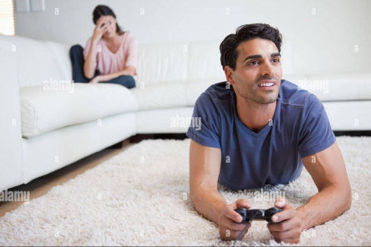 Why do girls object so much when guys want to play video games ¯\_(ツ)_/¯?