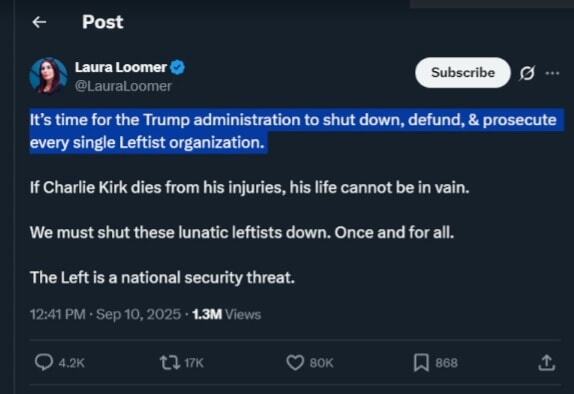 Are leftists literally celebrating the death of Charlie Kirk and advocating for more deaths or is it all just dark jokes?