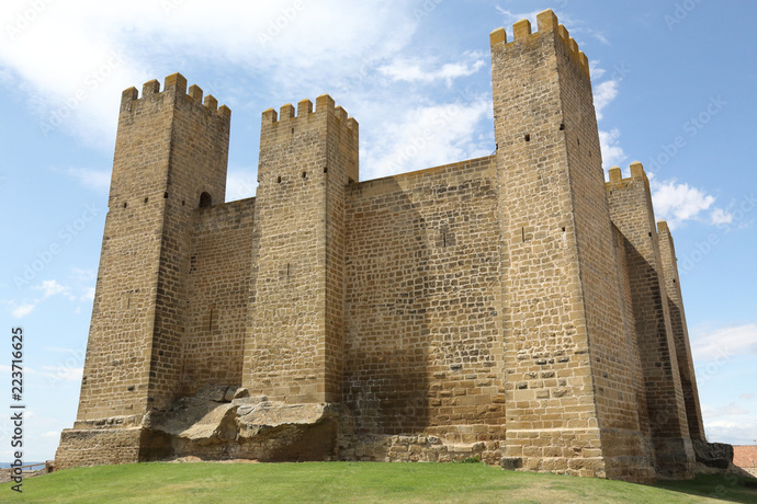 Medieval style architecture. Grey or Brown stones?