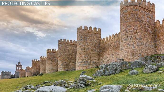 Medieval style architecture. Grey or Brown stones?