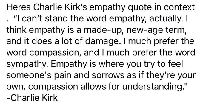 Serious question. Name a much better male role model in the modern era than Charlie Kirk. Can you do it?