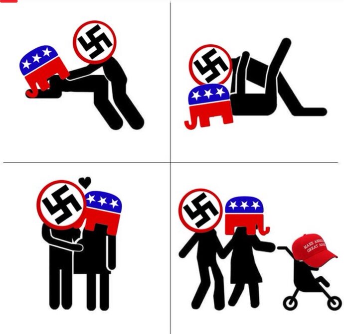 If nazis were the epitome of right wing politics, then why did they eliminate transgenders?