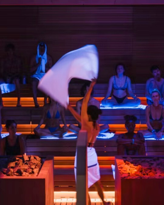 Have you ever seen an Aufguss ritual?