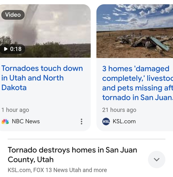Did the ghost of Charlie Kirk send a tornado on Utah?