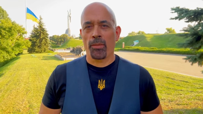 What are your thoughts on a retired military soldier, and police officer, serving in Ukraine, words to the US president?
