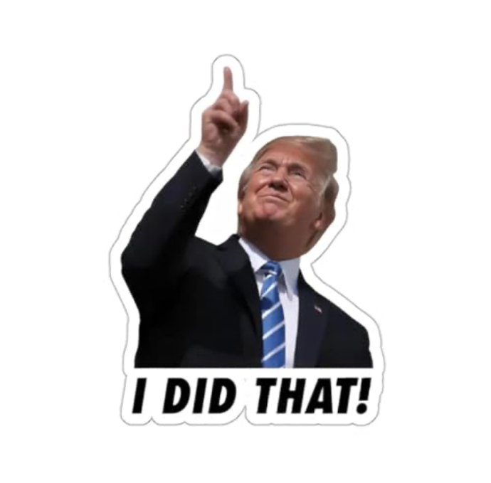 trump did that.