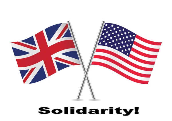 Question for the British. Have there been many flags put up in your area?